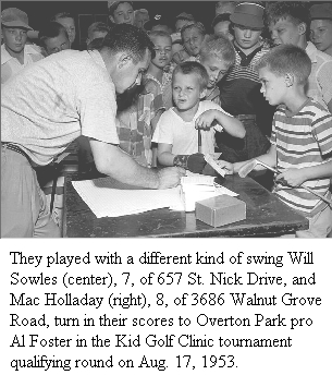Mac Holladay, age 8, 1963 alumnus of East High
