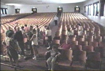 The auditorim, June, 1998