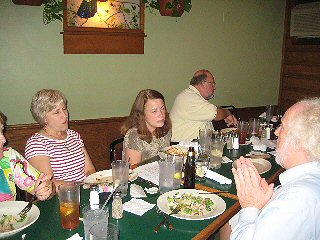 Class of '68, monthly class dinner August 16, 2007, which concludes the 6th year of monthly dinners!